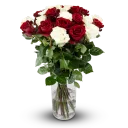 Kytice ekvádorských růží 80 cm